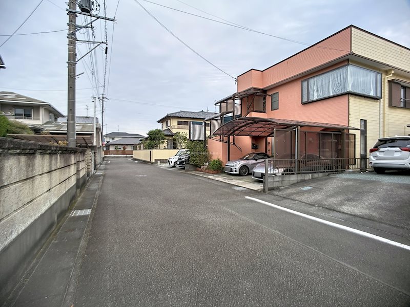 焼津市西小川 現地写真（前面道路含む現地写真）