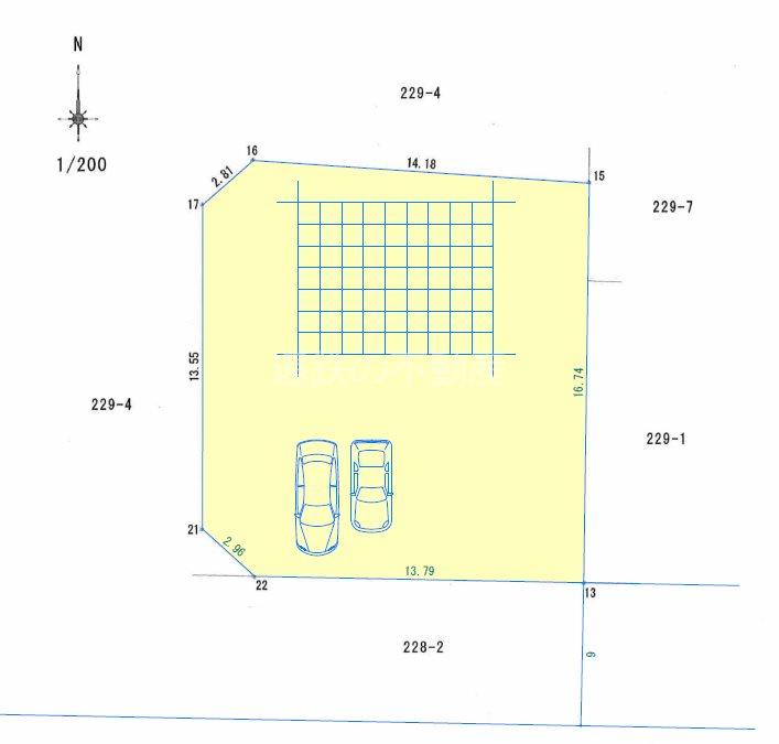 磐田市蛭池 間取り図