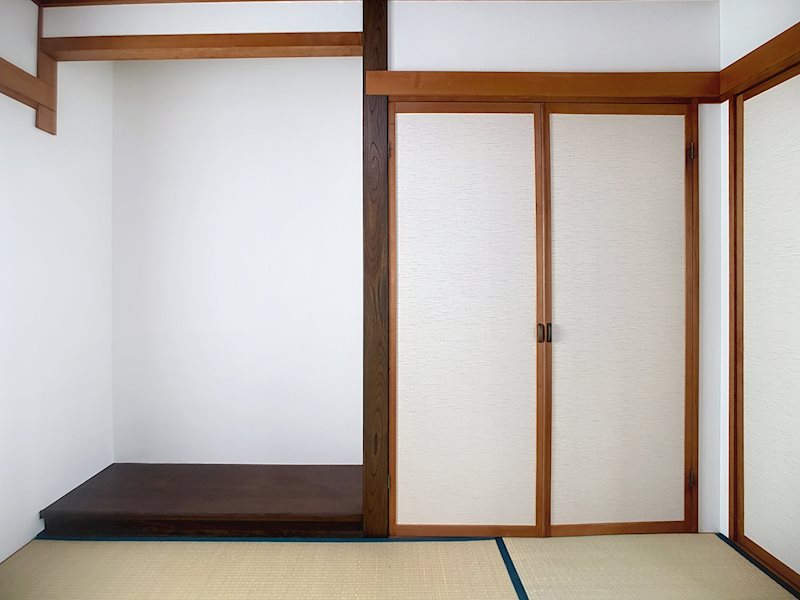 1階和室 床の間 収納スペース その他