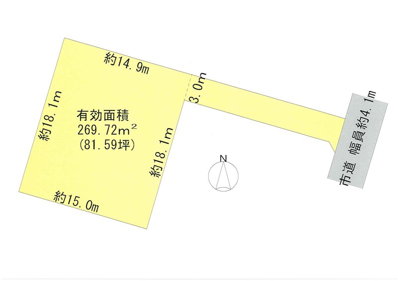 浜松市中央区大瀬町 間取り図