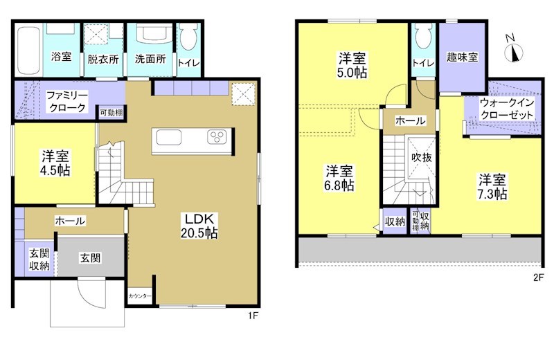 浜松市中央区篠原町 間取り図