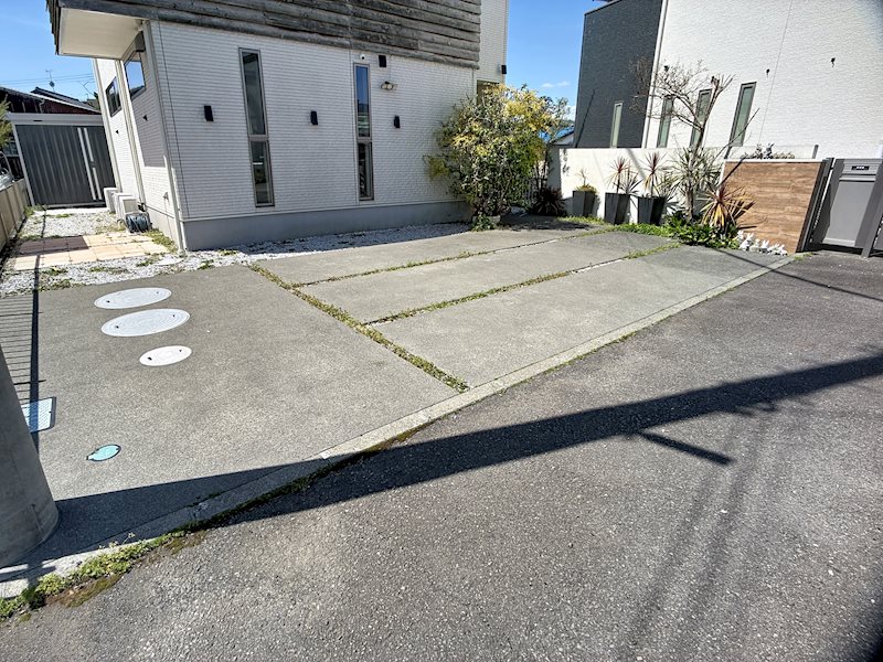 藤枝市瀬戸新屋 現地写真（駐車場）