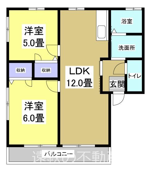 メープル 間取図・土地図