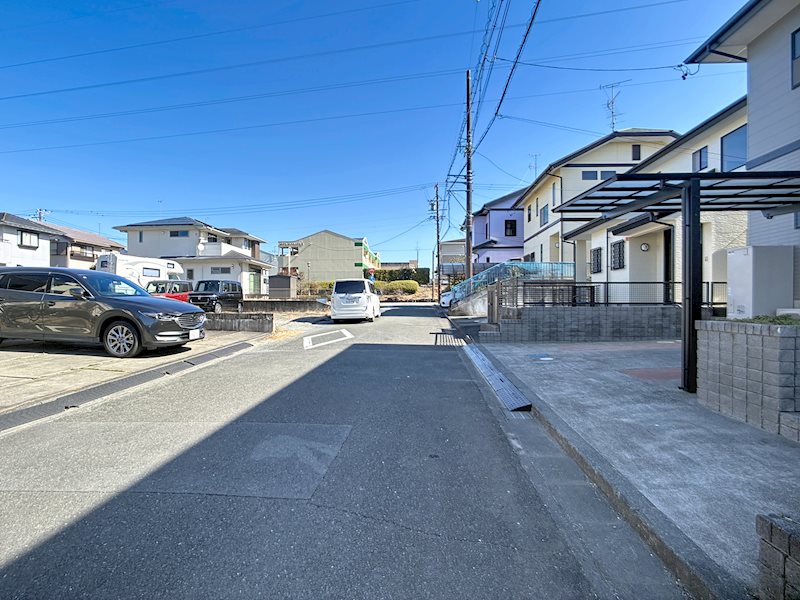 浜松市浜名区新都田5丁目 現地写真（前面道路含む現地写真）