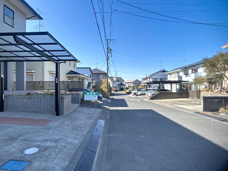 浜松市浜名区新都田5丁目 現地写真（前面道路含む現地写真）