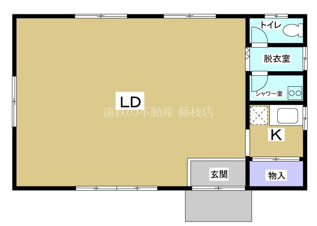 榛原郡吉田町片岡 間取図・土地図