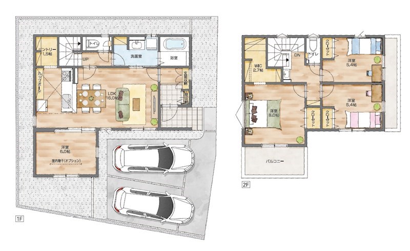 浜松市中央区笠井町 間取り図