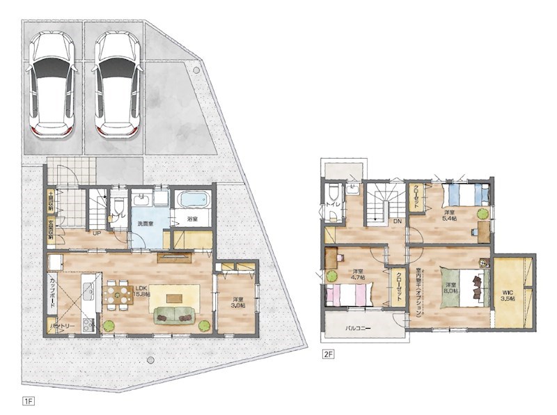 浜松市中央区下石田町 間取り図