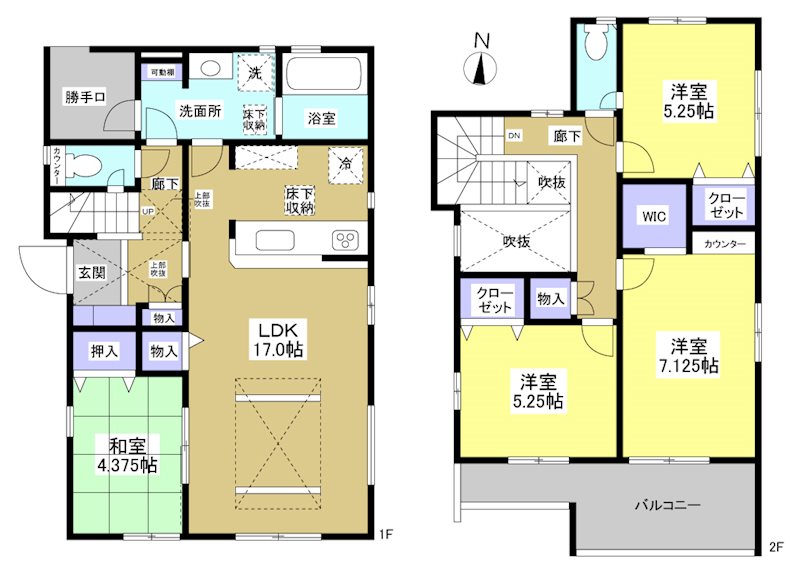 磐田市高木 間取り図