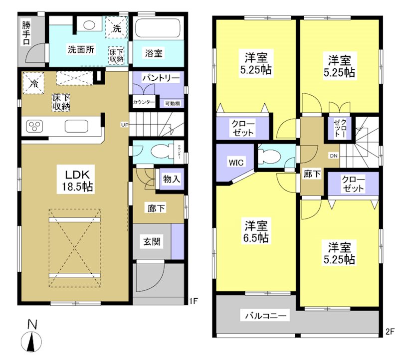 磐田市高木 間取り図