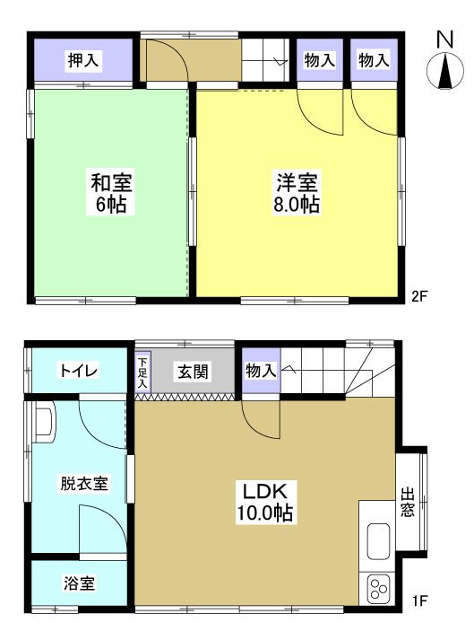 袋井市国本 間取図・土地図