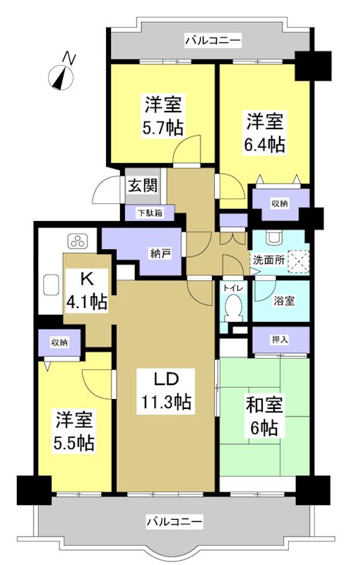 ライフ・イン・サーラ 間取り図