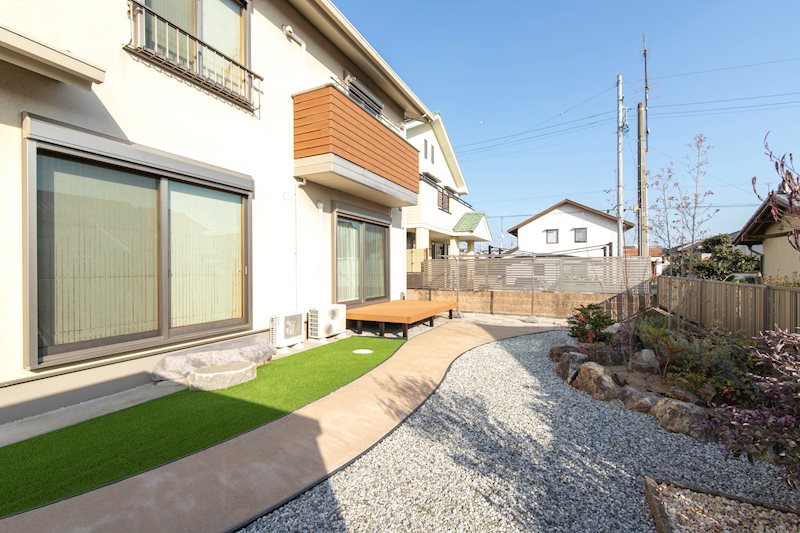 磐田市水堀 現地写真（庭）