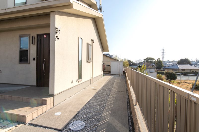 磐田市水堀 現地写真（駐車場）