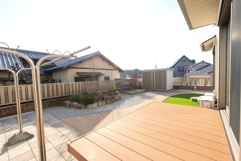 磐田市水堀 現地写真（庭）