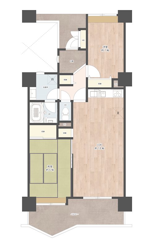 浜松ダイカンプラザスポーツメント 間取り図