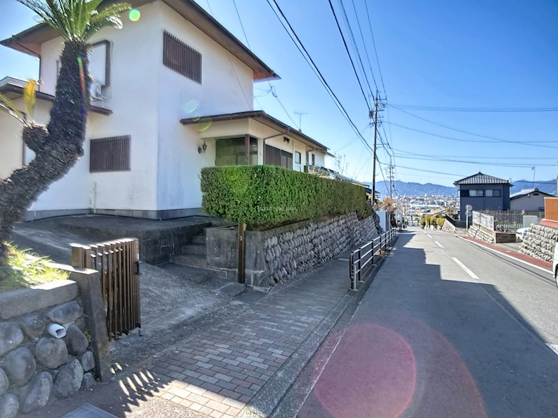 静岡県静岡市駿河区大谷 現地写真（前面道路含む現地写真）