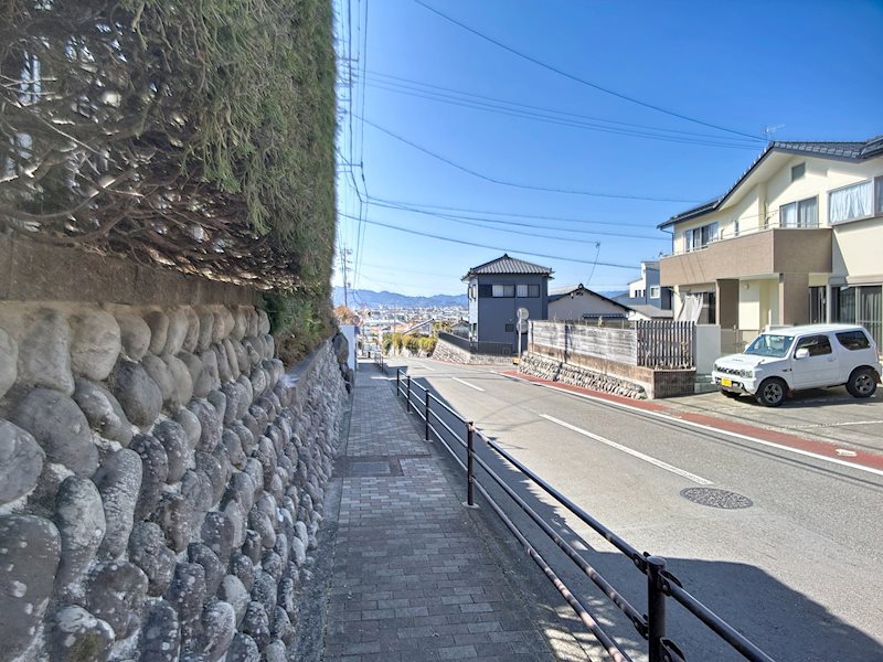 静岡県静岡市駿河区大谷 現地写真（前面道路含む現地写真）