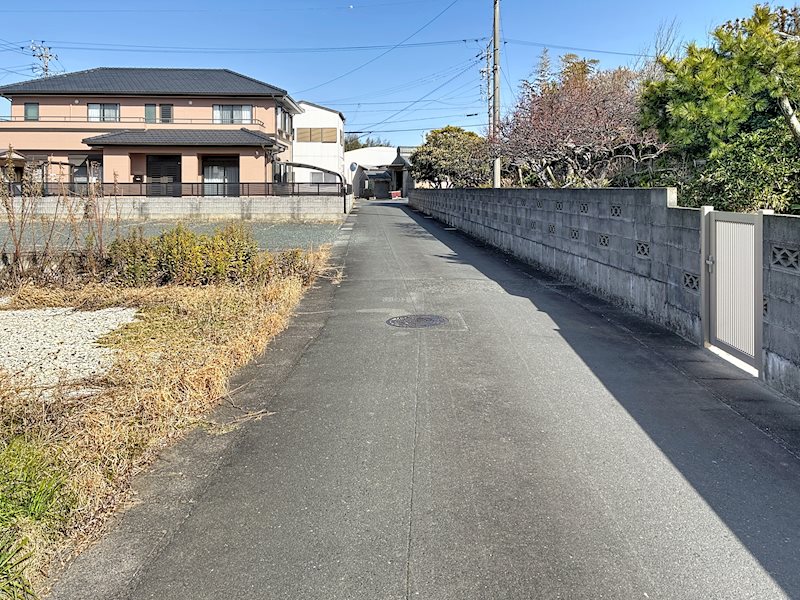 磐田市竜洋中島 現地写真（前面道路含む現地写真）