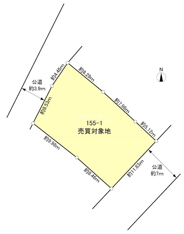 掛川市満水 間取図・土地図