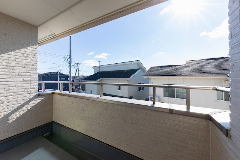 磐田市中泉 現地写真（バルコニー）