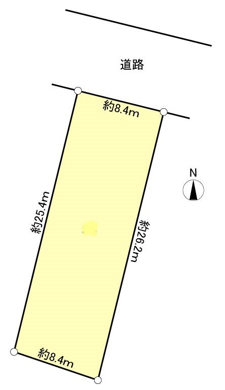 浜松市中央区元浜町 間取図・土地図