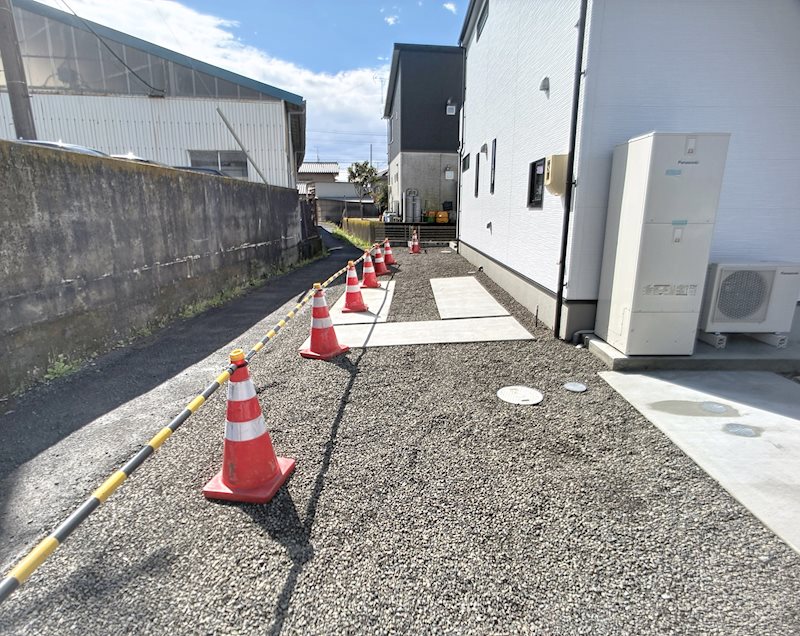 島田市御仮屋町 現地写真（駐車場）