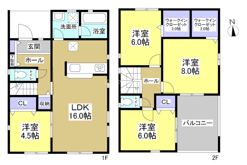 浜松市中央区豊町 間取図・土地図