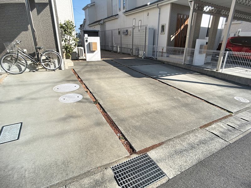 焼津市小川 現地写真（駐車場）