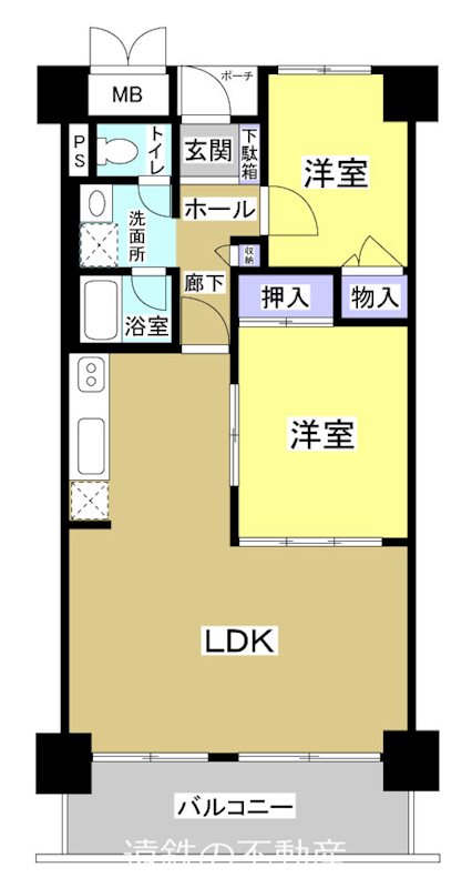ハイレジデンス浜松 間取図・土地図