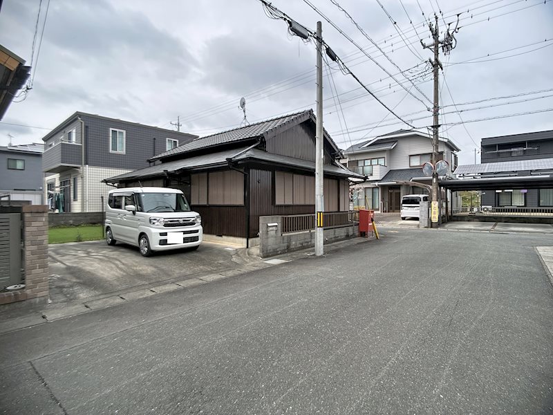 袋井市栄町 現地写真（前面道路含む現地写真）