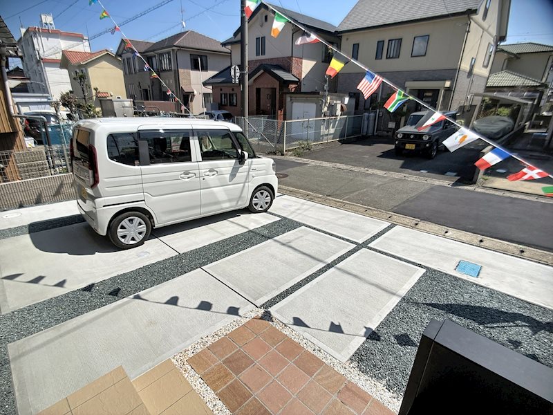 磐田市国府台 現地写真（庭）