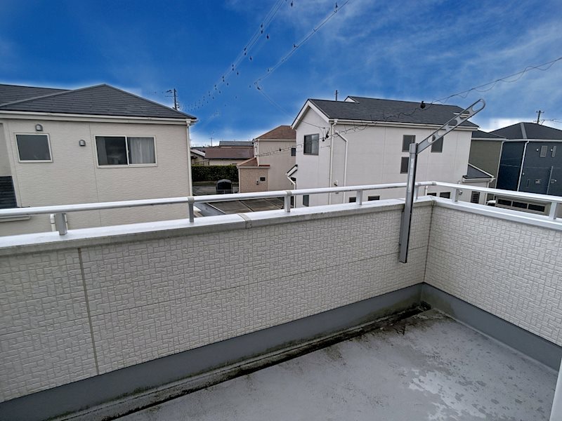 袋井市小山 現地写真（バルコニー）