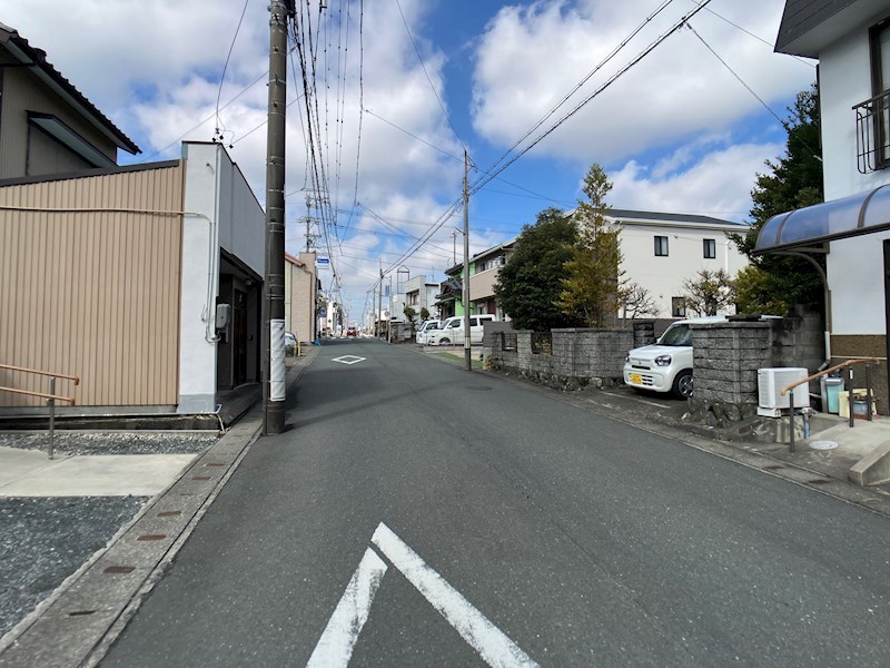 磐田市中泉坂上町 現地写真（前面道路含む現地写真）