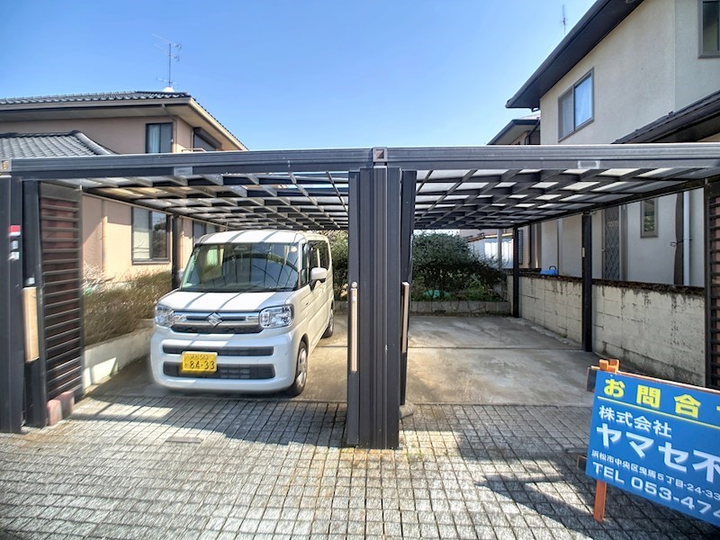 磐田市海老塚 現地写真（駐車場）