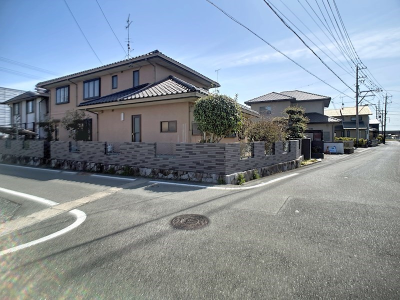 磐田市海老塚 現地写真（駐車場）