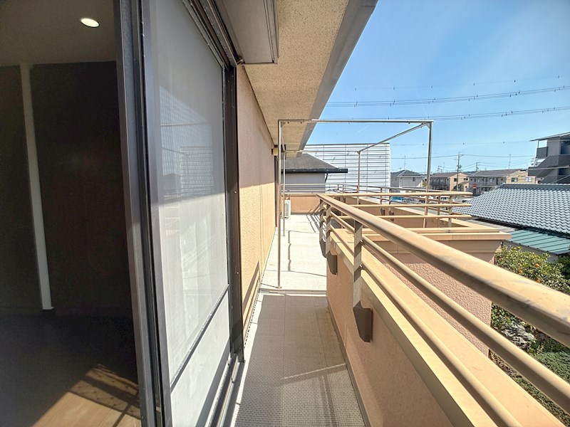 磐田市海老塚 現地写真（バルコニー）