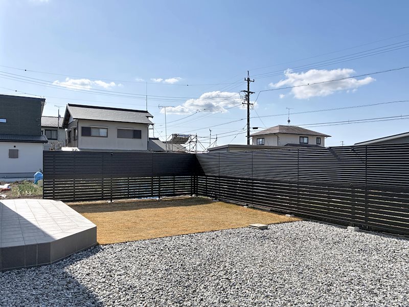 掛川市下垂木 現地写真（庭）