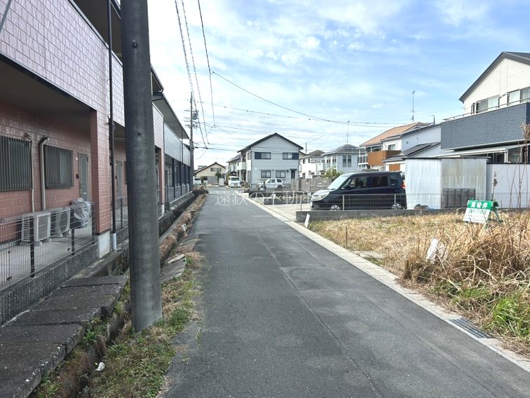 磐田市川袋 現地写真（前面道路含む現地写真）