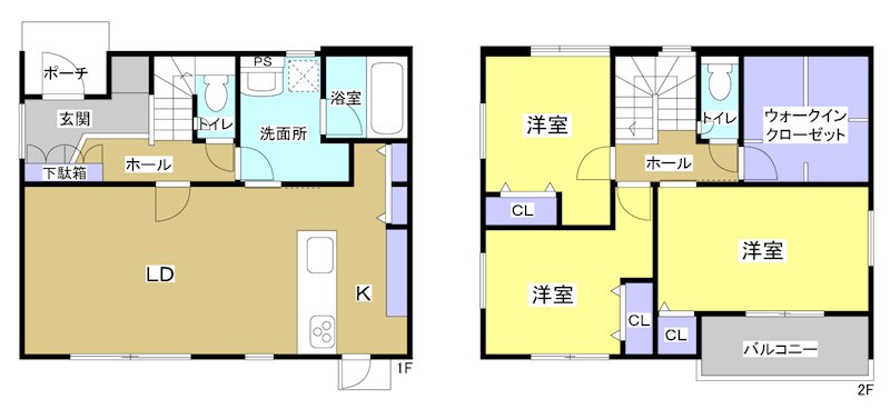 浜松市中央区小池町 間取図・土地図