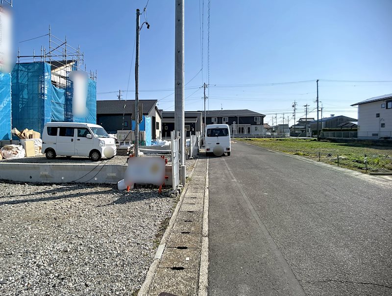 焼津市下小田中町 現地写真（前面道路含む現地写真）