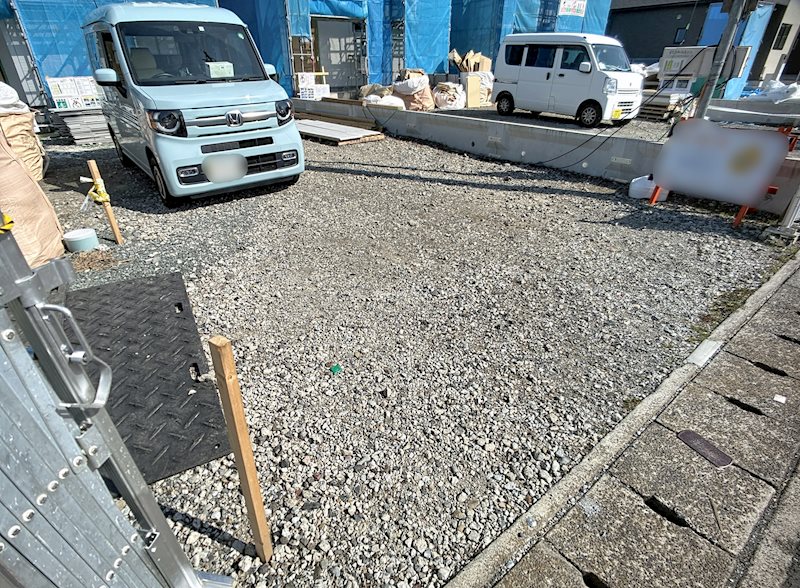 焼津市下小田中町 現地写真（駐車場）