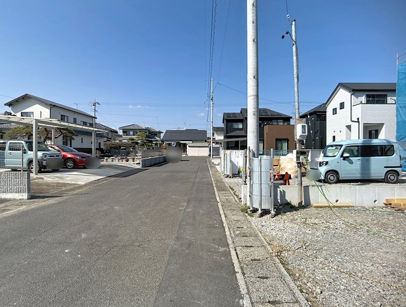 焼津市下小田中町 現地写真（前面道路含む現地写真）