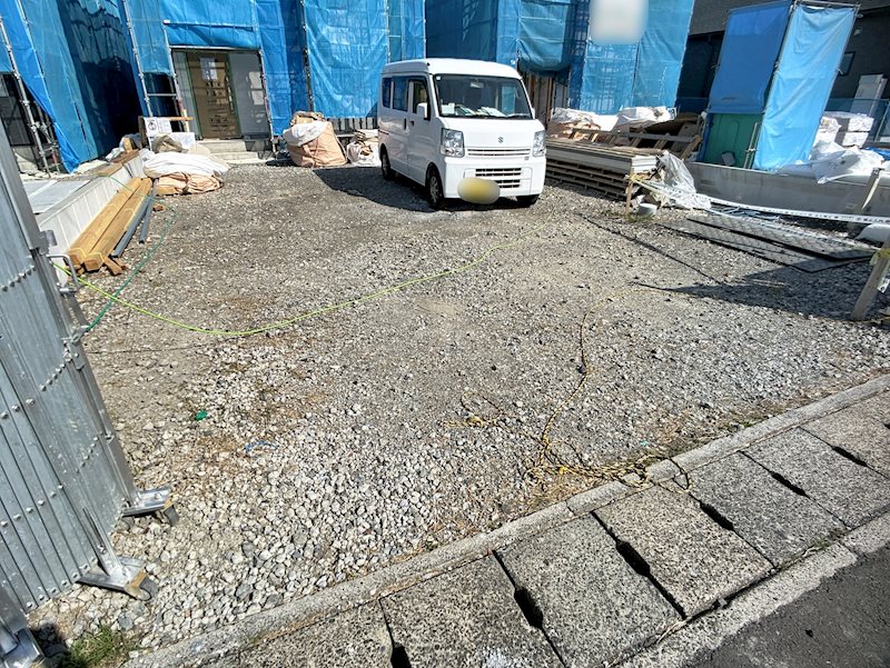 焼津市下小田中町 現地写真（駐車場）
