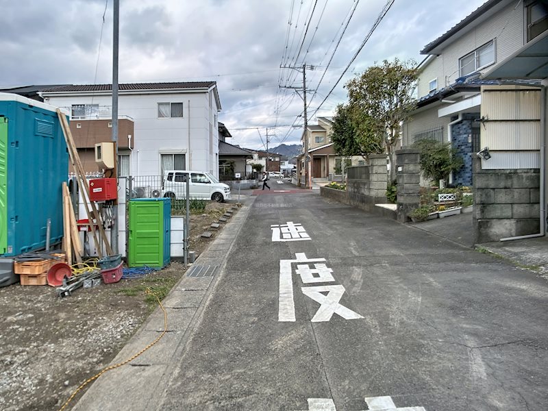 藤枝市上当間 現地写真（前面道路含む現地写真）