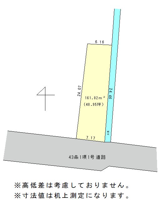 掛川市下俣 間取図・土地図