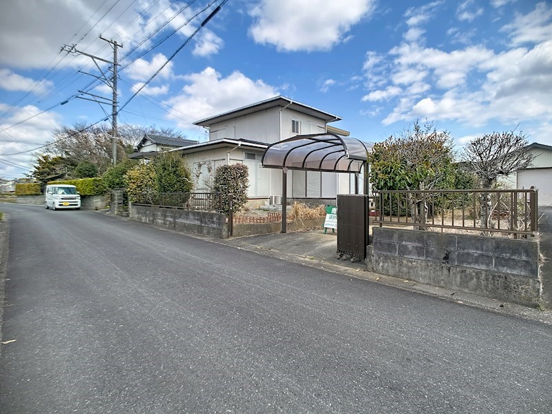 袋井市浅羽 現地写真（前面道路含む現地写真）