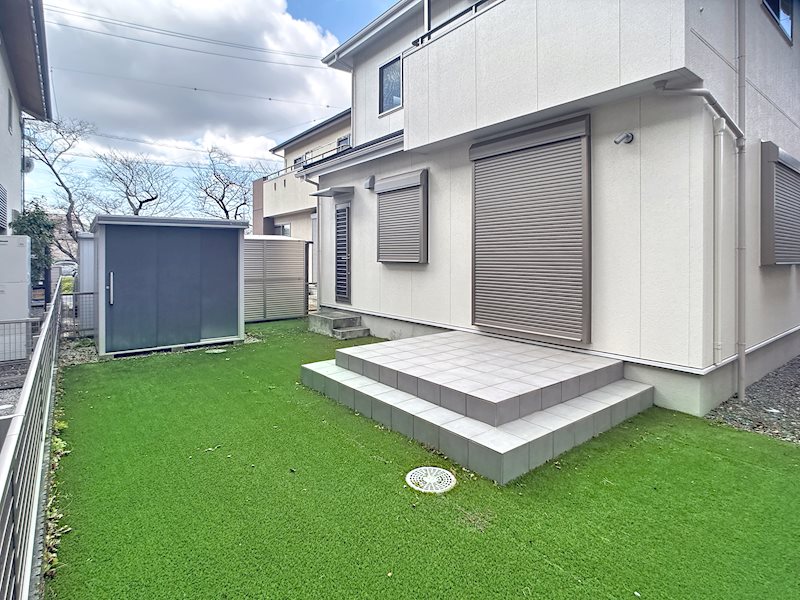 中央区上新屋町 現地写真（庭）