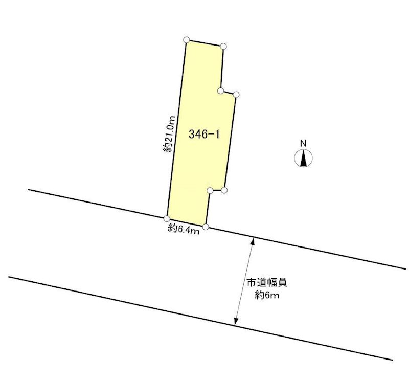 静岡県浜松市浜名区三ヶ日町三ヶ日346-1 間取図・土地図