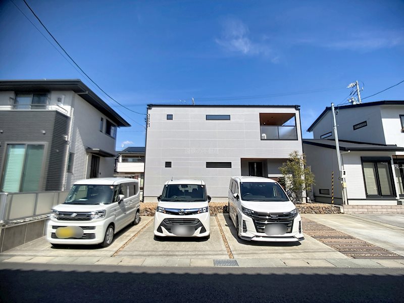 菊川市加茂 現地写真（駐車場）